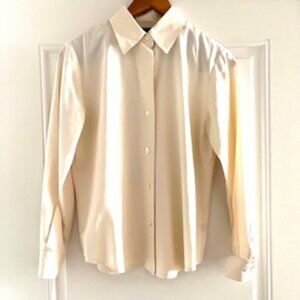 Linda Allard Ellen Tracy 100% Silk Blouse